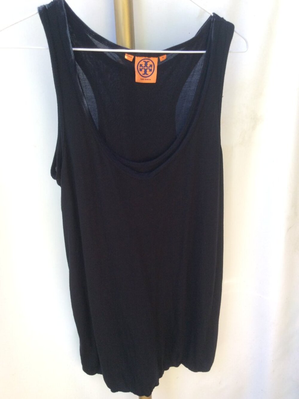 Tory Burch Lightweight Knit Scoop Neck Tank Top M